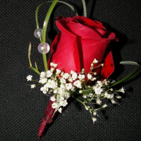 Бутоньерка для жениха №1