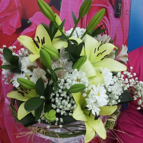 Букет "Крем-Брюле"