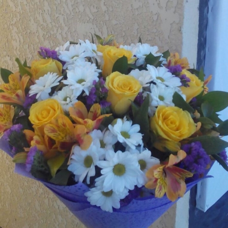 Букет "Брызги шампанского"